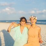 Maria Pinna Instagram - Dia 29 de março é seu dia, mas todo dia 29 de março eu ganho o melhor presente que Deus pode me dar: Você! Te amo minha companheira da vida! Que você siga nesse mundo por anos e anos, iluminando a todos que tem o privilégio de estar ao seu lado. VIVA VOCÊ @ro_pinna 🎈💎💙