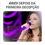 Maria Rita Instagram - Depois da primeira decepção, é hora de seguir em frente com toda a determinação e autenticidade que só quem é de áries tem. Nada de cair do salto, porque a fila tem que andar, não é mesmo? ♈️🔥 Manda para aquele arroba que é exatamente assim! #EMR #PraTodosVerem Arte digital sobre uma tela branca com o “Áries depois da primeira decepção” e um vídeo de Maria Rita cantando em cima do palco.