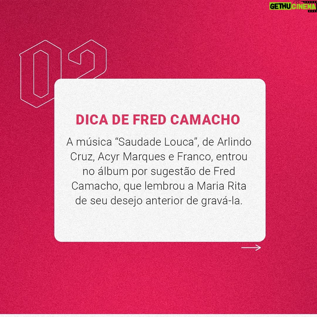 Maria Rita Instagram - Há 6 anos, era lançado #AmorEMúsica, que revelou sucessos que a gente ama, como “Reza” e “Cadê Obá”. Quantas dessas curiosidades você já sabia? #EMR #PraTodosVerem as imagens possuem texto alternativo.