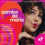 Maria Rita Instagram - 🎉🎶 Samba da Maria está de volta para uma festa pré-reveillon imperdível! Dia 28 de dezembro no Vivo Rio, a celebração do encerramento do ano será épica ao som de Maria Rita. 🎤✨ A festa fica ainda mais completa com a participação da DJ @judepaulla e com show de encerramento do @cordaodabolapretaoficial 🔥 Prepare-se para uma noite cheia de ritmo com ‘Tá Perdoado’, ‘Maltratar Não é Direito’, ‘Num Corpo Só’ e clássicos imortais da música brasileira como ‘Vou Festejar’, ‘Coisa de Pele’, ‘Juízo Final’, ‘O Bebado e a Equilibrista’, entre outros. Garanta seu lugar nessa festa memorável. Ingressos disponíveis sympla.com.br/vivorio 🎟️🥂 #SambaDaMaria #PreReveillon #MariaRita #VivoRio