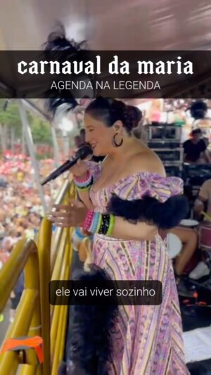 Maria Rita Instagram - Se liga na agenda de Carnaval da patroa e já marca aqui nos comentários quem vai curtir com você ao som da MR:

10.02 Teresina (PI) 
11.02 Rio de Janeiro – Folia Tropical (Camarote)
12.02 Rio de Janeiro – Portela (Camarote)
13.02 Fortaleza (CE)
17.02 Rio de Janeiro – Camarote Arara (participação no show do Pretinho da Serrinha)

#EMR