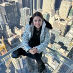 Mariana Botas Instagram - Shining, shimmering, splendid… 🪩🪩🪩 @summitov . . . #summit #nyc #travel #lifestyle #ootd #vacay #grateful #happy