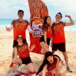 Mariana Ávila Instagram - En el #summerkamp de @skabechetv pertenezco al team TIGRES!!! Vamos con todo 🐅🐅🐅🐅 Cancún, México