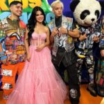 Mariana Ávila Instagram - Una princesita en la alfombra de los KCA México 2023 💕 Stylist: @kikehernandezv Vestido: @geovannyllergo Ciudad de Mexico