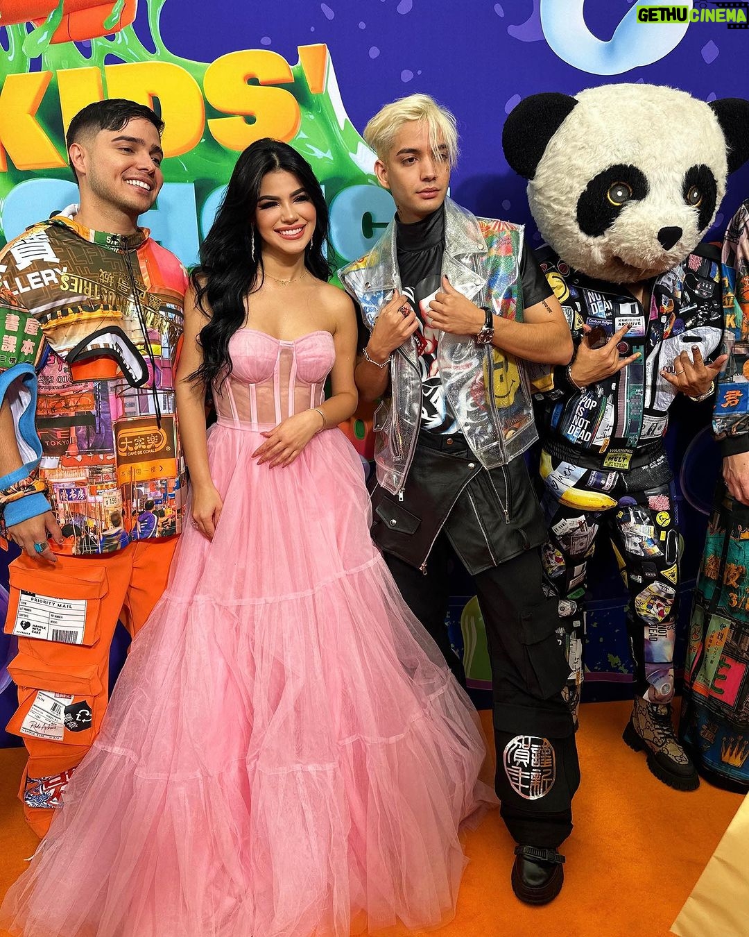 Mariana Ávila Instagram - Una princesita en la alfombra de los KCA México 2023 💕 Stylist: @kikehernandezv Vestido: @geovannyllergo Ciudad de Mexico