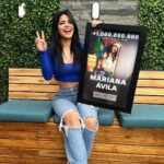 Mariana Ávila Instagram - Más de MIL MILLONES de reproducciones en YouTube! 😍😍 infinitas gracias por el apoyo🥺 aún no me creo que sea una YouTuber tan grande, siempre pienso que “estoy comenzando” jaja 😭