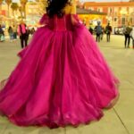 Mariana Ávila Instagram - Cumpliendo el sueño de haber tenido mi vestido de 15 años, casi 15 años después🥺✨👸🏻🎀 Gracias a @belladicastello por hacérmelo realidad 💕