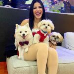 Mariana Ávila Instagram - Mi primera navidad con mis pequeñitos hermosos! 😍😍😍