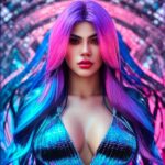 Mariana Ávila Instagram - Mi yo del metaverso está un poco rara 😳 #inteligenciaartificial