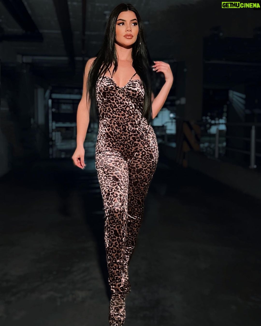 Mariana Ávila Instagram - cheetah girl @fashionnova 🖤