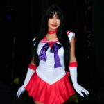 Mariana Ávila Instagram - Siempre quise ser Sailor Mars ❤️🌙🌚 Mexico City, Mexico