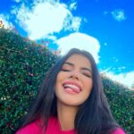 Mariana Ávila Instagram – Hoy no llovió tanto en Bogotá y eso me hace feliz😍 cielito azul lindo Bogotá, Colombia