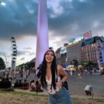 Mariana Ávila Instagram - ARGENTINA 🇦🇷 aquí me tienes de vuelta💕 Obelisco de Buenos Aires