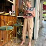 Mariana Fabbiani Instagram - Algo rico antes del programa 😋☕️🤍 Look @paulacahendanversoficial // @natcecchinato . . Mi team @conradoereyra @natipelizzari_estudio @mechugaray @paodblanco
