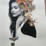 Mariana Monteiro Instagram - Fiquei mesmo comovida com a colagem que esta amiga me fez!! OBRIGADA @mistu_art.collage , o teu amor chegou aqui. É bonito vermo-nos pelos olhos dos outros. Já agora fica a dica, de um presente original e cheio de significado.