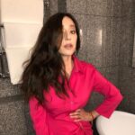 Mariana Treviño Instagram - Behind the scenes Back in New in York! 💖🏙 For @amancalledotto 💅🏻 @jeanannwilliams @jacquemus @tina_turnbow using @dior @seijinyc