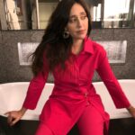 Mariana Treviño Instagram - Behind the scenes Back in New in York! 💖🏙 For @amancalledotto 💅🏻 @jeanannwilliams @jacquemus @tina_turnbow using @dior @seijinyc