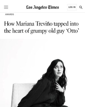 Mariana Treviño Instagram - Thankyou LA Times :)
for this lovely chat and interview
So proud of our movie! 🔥
❤️✨
Link en historias 👍
@amancalledotto 
@sonypictures 
@latimes