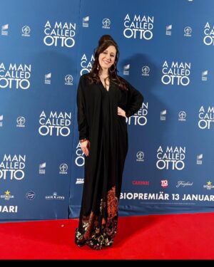 Mariana Treviño Instagram - ❤️‍🔥 Stockholm Premier :) ☃️👏🏻👏🏻
@amancalledotto ✨
@sony 

@lanvin ✨
Styling: @jeanannwilliams