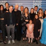 Mariana Treviño Instagram - New York premier yesterday!!! 💘back in New York after all these years …Some dreams do come true 💫 So moved and honored to be part of this beautiful extraordinary cast! :) Love and family @amancalledotto 💕👏🏻 Thankyou…! 💞 NY Premiere of @AManCalledOtto @sonypictures Styling: @jeanannwilliams Dress: @jennypackham Jewelry: @brilliantearth Makeup: @tina_turnbow using @dior Hair: @seijinyc PR: @42west