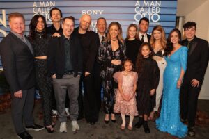 Mariana Treviño Instagram - New York premier yesterday!!!
💘back in New York after all these years 
…Some dreams do come true 💫
So moved and honored to be part of this beautiful extraordinary cast! :) Love and family @amancalledotto 💕👏🏻 
Thankyou…! 💞

NY Premiere of @AManCalledOtto @sonypictures 
Styling: @jeanannwilliams
Dress: @jennypackham
Jewelry: @brilliantearth
Makeup: @tina_turnbow using @dior
Hair: @seijinyc
PR: @42west
