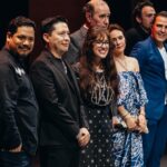 Mariana Treviño Instagram - Gracias @ficm por recibirnos con tanto cariño ayer en la premier de nuestra bella película #ElSabordelaNavidad 💖 felices de estar aquí! estuvimos tan contentos 💐 Gracias a @vix #ventanarosa y @thelemonstudios un placer formar parte de este gran equipo 😘🙏 Estrenó 16 de Noviembre por @vix ✨