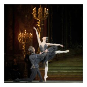 Marianela Núñez Instagram - Tonight 🤍🦢🖤 
Swan Lake @royaloperahouse 
Photo @dancersdiary