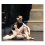 Marianela Núñez Instagram - The final touch before curtain up….putting my ballet shoes on 🩰 (the chosen ones…choosing a pair of shoes for a performance is a big deal…) for a ballet like Swan Lake I will wear three pairs of pointe shoes (a new one for each act) First photo by @dancersdiary before act 1 Second one by @johoopsie before act 3