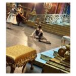 Marianela Núñez Instagram - The final touch before curtain up….putting my ballet shoes on 🩰 (the chosen ones…choosing a pair of shoes for a performance is a big deal…) for a ballet like Swan Lake I will wear three pairs of pointe shoes (a new one for each act) First photo by @dancersdiary before act 1 Second one by @johoopsie before act 3