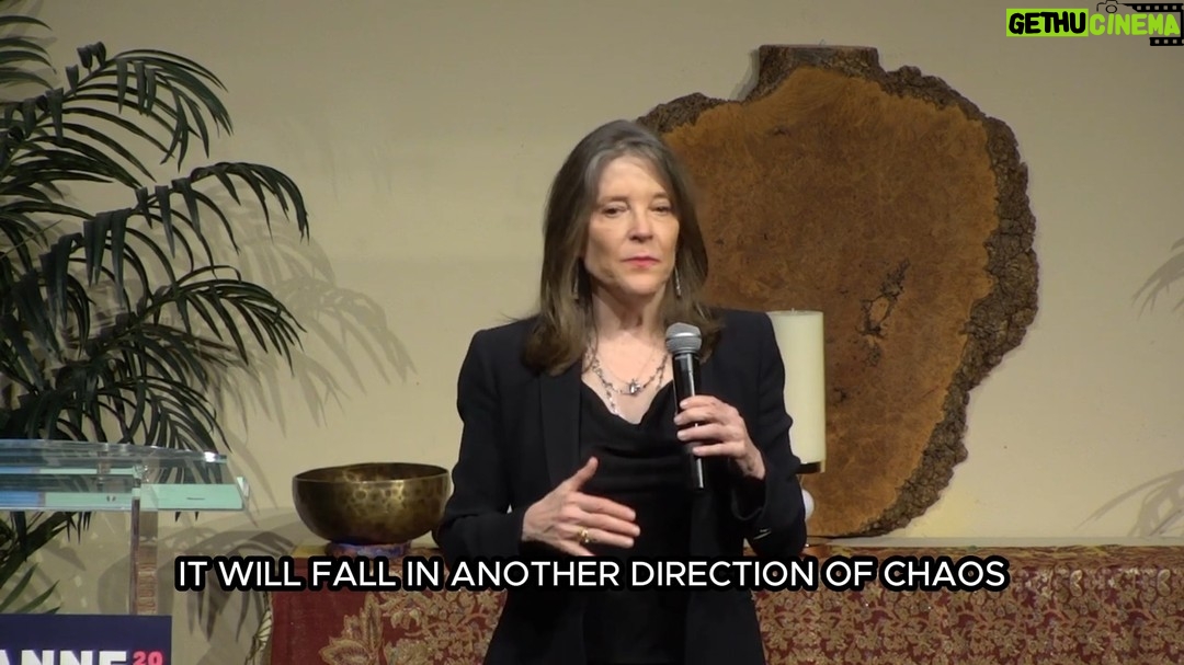 Marianne Williamson Instagram - Martin Luther King Jr. said “The desegregation of the American South is the externalization of the goal of the civil rights movement, but the ultimate goal is the establishment of the beloved community.” We need external as well as internal change, a genuinely holistic and integrative model of politics going forward. The 20th century was dominated by a different worldview then the 19th, and the 21st-century is dominated by another worldview still. The 20th century mindset was filtered through a very mechanistic perspective, while the 21st-century is far more holistic and whole person. We’re ready to look not only at symptoms but at root causes. we want to bring more of ourselves to bear upon problem-solving than simply the application of external remedies. It’s now believed by scientists that a partnership between brain and heart is the true intelligence center of the body, and the same must be true of society if we are to repair our wounded selves. Again in the words of MLK Jr., “We need quantitative changes in our circumstances and qualitative shifts in our souls.” Full video of my talk in Eugene, Oregon at the link in bio.