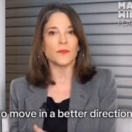 Marianne Williamson Instagram - Let’s imagine a world without war and reverse engineer from there. #Marianne2024# See my full Depart of Peace plan in the Linktree.