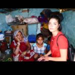 Marie Avgeropoulos Instagram - This is the experience I had with countless families who are on the waiting list for a place in one of our @FFLVindia schools. This particular family has been living in the slums about seven years & the youngest daughter who is in the photo, is 7 years old, & has never been in school. Instead helps her Mother cook , clean & begs for money to help provide for the 5 people that live in this space that is equivalent to the size of a small car . Sponsoring a girls education through #FFLV India is very straightforward & has a huge impact on the girl, her family & her community. The way out of poverty is through education. By educating a girl you educate entire village. Watch the documentary free ⬆️LINK IN BIO⬆️ Sponsor a girl today, change the cycle . #endchildmarriage #letgirlslearn #femaleempowerment #shemustcount