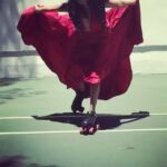 Marie Avgeropoulos Instagram - Who needs glass slippers when you have size 12 men’s roller skates and a gown with a train ? 💃🏻#seizetheday #carpediem #ootd @christianmarc @3020designerresale @rierasmussen @novakaplan @sarahfuhrman @bwrpr @garymantoosh