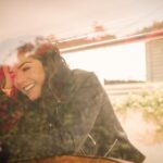Marie Avgeropoulos Instagram - Productive day . Gym, groceries & renewed my backseat drivers licence 😁 . . . . . . 📸 @shannafisher 💈@michaelduenas 💄@alishahairmakeup