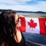 Marie Avgeropoulos Instagram - I ❤️ this country and I am proud to Be Canadian ! Happy 151 Birthday good lookin ‘ . #ohcanada #iamcanadian 🇨🇦