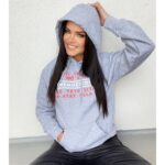 Marie Avgeropoulos Instagram - . “Education is the most powerful weapon which you can use to change the world.” —Nelson Mandela Marie wearing our #SheMustCount hoodie in grey. Click the link in our bio to shop now and help a great cause. FFLV educates poor girls in Vrindavan, empowering them to transform their lives and communities through a service-oriented approach committed to integrity and excellence. 🤍🤍🤍🤍 .⁣ .⁣ .⁣ .⁣ .⁣ #foodforlife #marieavgeropolus #socialactivist #bethechange #theperiodproject #fflvindia #feminist #girlseducationmatters #girlseducationworldwide #love #youthempowerment #donate #strongwomen #womensupportingwomen #girlseducation #education #girlseducationandempowerment #fundraising