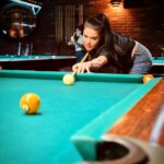Marie Avgeropoulos Instagram - I’d hit that ! 🎱😜