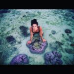 Marie Avgeropoulos Instagram - That time I went to a hidden island in the Philippines & found my favourite colour in the ocean giving me a squeeze.