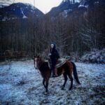 Marie Avgeropoulos Instagram - 4 legs gets me every time . #horsesofinstagram