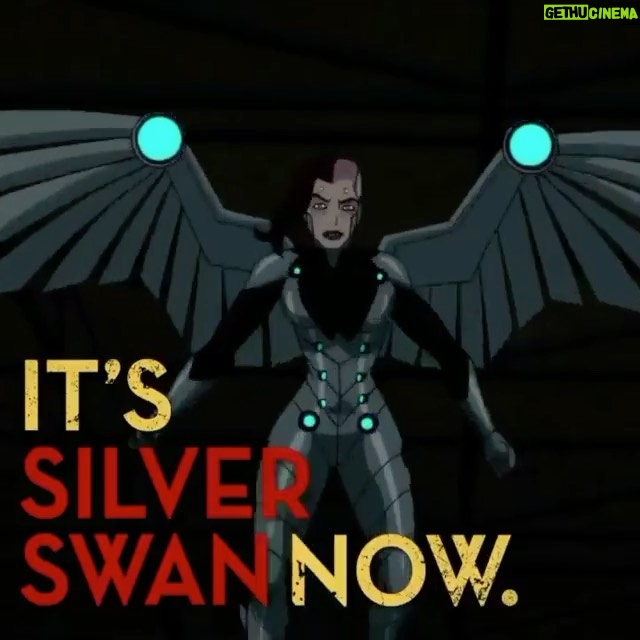 Marie Avgeropoulos Instagram - I mean, who wouldn’t want the superhuman ability to fly, as well as the ability to generate a destructive sonic cry? Hear some familiar voices ? Available Now ! ❤️🖤❤️#WonderWoman @rosariodawson #WonderWomanBloodlines #silverswan @WBHomeEnt #movies #DCUNIVERSE