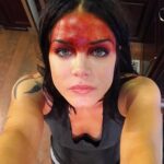 Marie Avgeropoulos Instagram – #FlashbackFriday to when I had the biggest ketchup spill on #The100. 🩸#BTS #OctaviaBlake #Blodreina

💄 @mupbycory 
💇‍♀️ @laurenwiezoreck