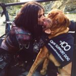 Marie Avgeropoulos Instagram - ......& Octavia’s season 5 love interest is .... @mybestfriendchewy . #duh #the100 #the100season5