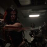 Marie Avgeropoulos Instagram – Over the past 6 seasons thanks to @virtuemarshall @kimmy_chiang and team Octavia’s sword has been an extension of her right hand & mine. Got a few new tricks up my sleeve for upcoming projects! #warrior #warnerbrothersentertainment #the100 #octavia #strongwomen @thecw @cw_the100