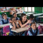 Marie Avgeropoulos Instagram - Always love helping young empowered women - to be powerful through learning ! Click the link in my bio - to watch a free docuseries on how you can help girls in rural India get educated - and not sold due to child marriage . These are some of their smiling faces in this photo. Comment below how it pulled on your heartstrings ….. & how you can sponsor a girl today. #shemustcount #fflv #educatewomen #india #love #share