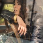 Marie Avgeropoulos Instagram - #TBT to all kinds of things , especially good hair days. Oh, and 1968 Ford Broncos. . . . . . 📸@shannafisher Hair & Bronco by: @michaelduenas Makeup: @alishahairmakeup #fordbronco