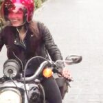 Marie Avgeropoulos Instagram – When this crazy world goes back to normal … don’t contact me when I’m in my normal place . #harleygirls #whenbordersopen 🧐 #someday