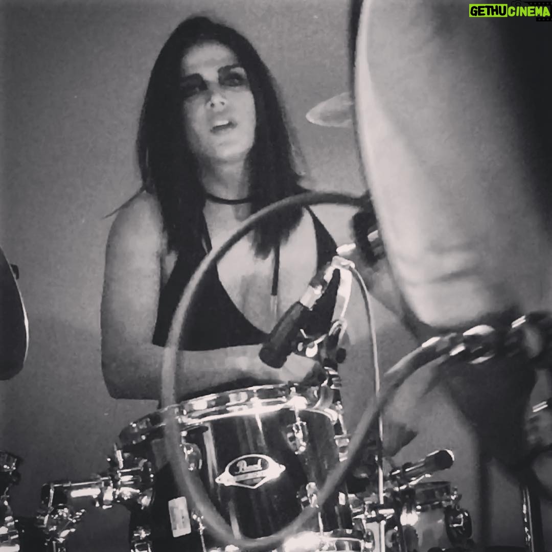 Marie Avgeropoulos Instagram - TOMORROW ! 🥁🎤Watch us the #the100 band #praimfaya battle it out on stage with other film and tv bands such as #sabrina #thegooddoctor #magicians #amillionlittlethings & MORE ! Great news all proceeds go to Instruments Beyond Borders, a registered charity that supports music education in disadvantaged communities. 🥁🎸See you there ! @rob_hillstead @ellisshem @agordongaffer @canuck604 @matt_of