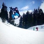 Marie Avgeropoulos Instagram – I just wanted to feel the wind blowing through my helmet hair #girlswhoride #chickscanshredtoo #gnusnowboards #whistler #canadiangirls #adidas