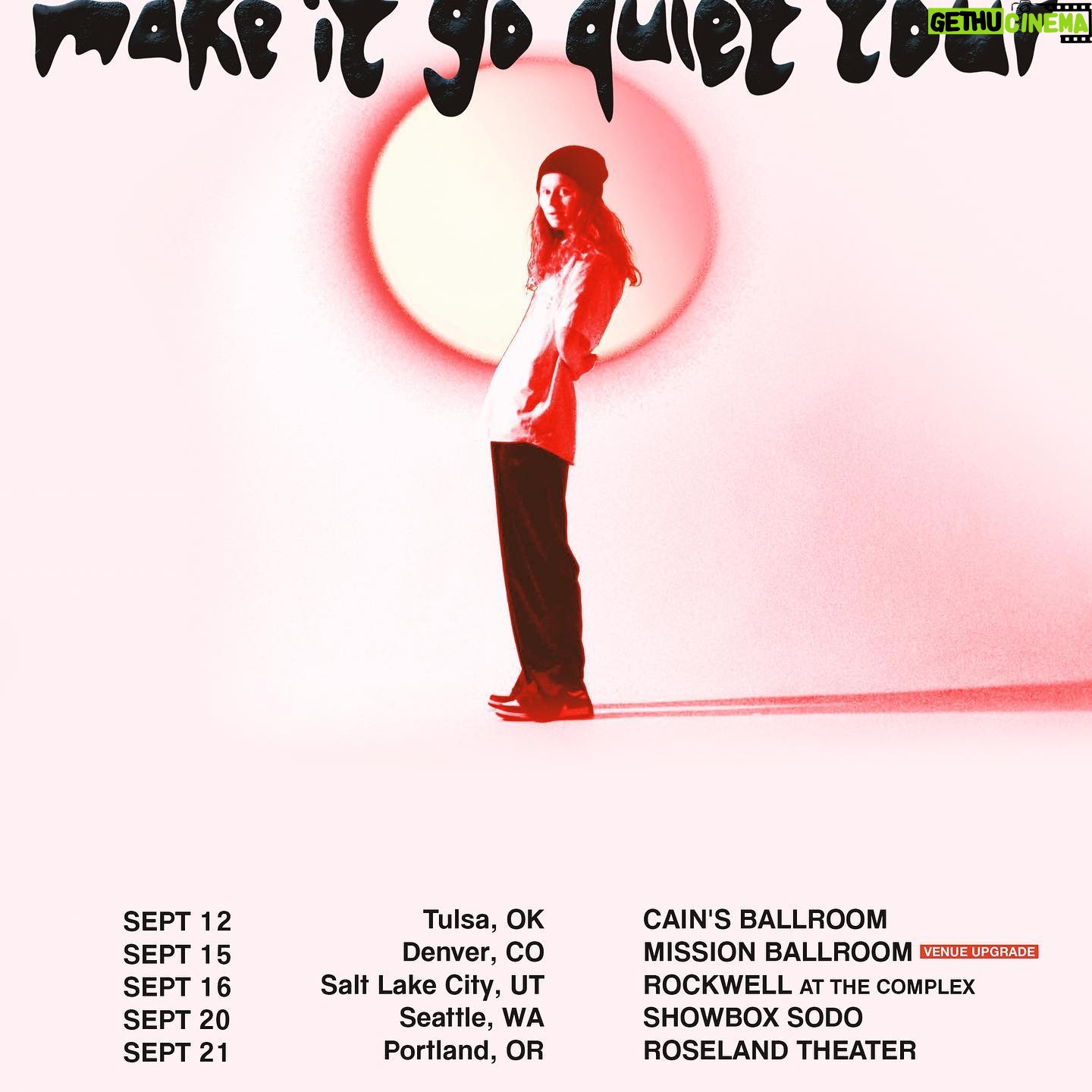 Marie Ulven Ringheim Instagram - been down wif the flu 😡but dates are rescheduled, and we upgraded the denver venU! all dates on last slide 💋