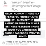 Marie Ulven Ringheim Instagram – FINALLY A PROTEST IN NORWAY. LETS SHOW SOLIDARITY. BLACK LIVES MATTER !!! #blacklivesmatter